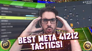 BALANCEDATTACKING 412122 CUSTOM TACTICS FOR FIFA 22 ULTIMATE TEAM IMO ELITE amp FUTCHAMPS [upl. by Naitsirt]