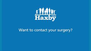 Haxby Group online consultation tool [upl. by Eeltrebor]