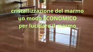 cristallizzazione del marmo [upl. by Mahseh]