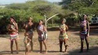 South Africa Zulu Tribal Welcome Song [upl. by Nairret]