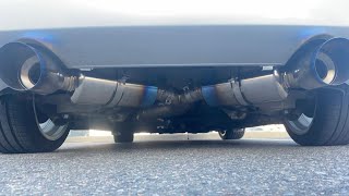 350z Tomei Ti dual exhaust [upl. by Llenel272]