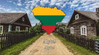 Alyte  Lithuanian partisan song  Lyrics [upl. by Llehctim]