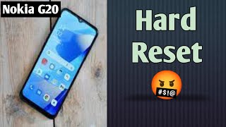 How To Hard reset Nokia G20 [upl. by Tihom194]