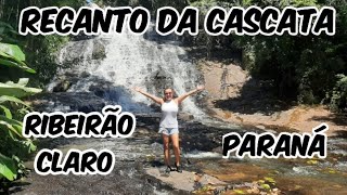 O que conhecer em Ribeirão Claro no Paraná Recanto da Cascata [upl. by Noicpesnoc]