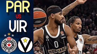 Partizan Belgrade  Virtus Bologna  Full Game Highlights [upl. by Ahsii625]