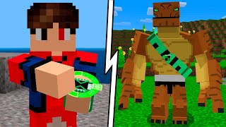 MELHOR ADDON DO BEN 10 PARA MINECRAFT PEBEDROCK [upl. by Aneekahs428]