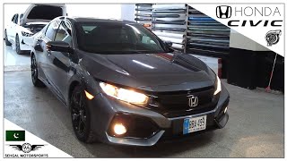 Honda Civic 10 Turbo Hatchback UK Spec 2018 Detailed Review by Sehgal Motorsports [upl. by Gerald527]