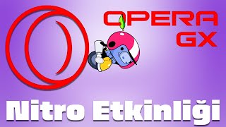 Opera GX 1 Aylık Nitro Dağıtıyor Opera GX Nitro Nasıl Alınır 2023 [upl. by Frulla5]