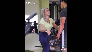 Mujeres se emocionan en el gym Broma del pepino [upl. by Kraska]