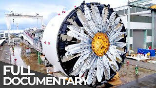 Gigantic Tunnel Drilling Machines  Men and Machines  Free Documentary [upl. by Yenahs]