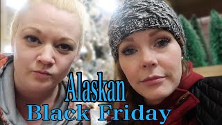 ALASKAN BLACK FRIDAY  SHOP WITH ME HOW TO PREPARE  Violett Vlogs [upl. by Manella]