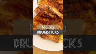 Chatkharedaar Masala Drumsticks drumsticks shortsvideo food chikenroast [upl. by Hplodur]