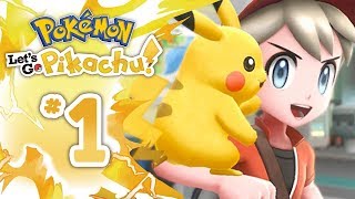 LINIZIO DI UNA GRANDE AVVENTURA  Pokemon Lets Go Pikachu ITA  Episodio 1 [upl. by Sillihp]