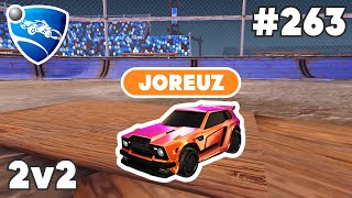 Joreuz Ranked 2v2 PRO Replay 263  Rocket League Replays [upl. by Oirtemed841]