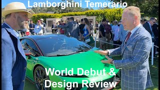 2025 Lamborghini Temerario World Debut amp Design Review [upl. by Cavill]