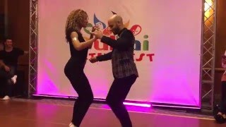 ATACA Y LA ALEMANA 2016  BACHATA DANCE  MONCHY Y ALEXANDRA  HASTA EL FIN [upl. by Ynattyrb718]