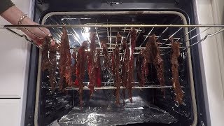 How To Make Perfect Venison Jerky In An Oven [upl. by Aronid359]