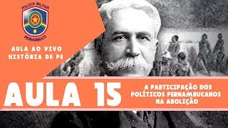 AulaAoVivo HISTÓRIA DE PERNAMBUCO  AULA 15 O VOTO DE CABRESTO E a POLÍTICA DOS GOVERNADORES [upl. by Eselehs]