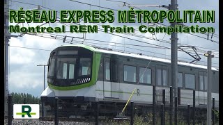 Montreal REM Train Compilation [upl. by Fridlund]