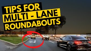 Tips for Multi Lane Roundabouts AUSTRALIA [upl. by Braasch947]