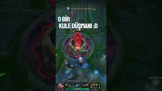 Kule düşmanı TRUNDLE D shorts trundle leagueoflegends [upl. by Evvy]