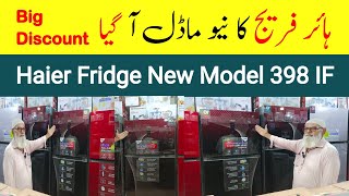 Haier Fridge 398 IF New Model Full Review amp Price  Haier Refrigerator Price  1111 Sale Price [upl. by Ainitsirk272]