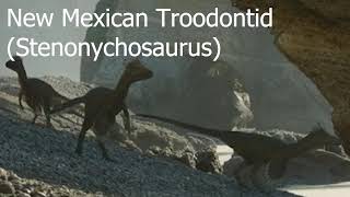 New Mexican Troodontid Stenonychosaurus Sound Effects Prehistoric Planet [upl. by Notsua427]