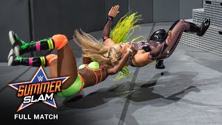 FULL MATCH Naomi vs Natalya  SmackDown Womens Championship Match SummerSlam 2017 [upl. by Ardni]