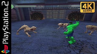 The Hulk  PS2  4K 60FPS [upl. by Light]