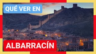 GUÍA COMPLETA ▶ Qué ver en la CIUDAD de ALBARRACÍN ESPAÑA 🇪🇸 🌏 Turismo y viajes a ARAGÓN [upl. by Lellih515]