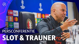 TERUGKIJKEN  ARNE SLOT en GERNOT TRAUNER over Champions Leagueduel met ATLÉTICO MADRID [upl. by Hadria]