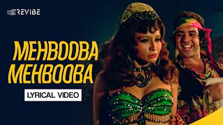 Mehbooba Mehbooba from Sholay Lyrical Video  R D Burman  Amitabh  Dharmendra  Hema Malini [upl. by Jarrow]