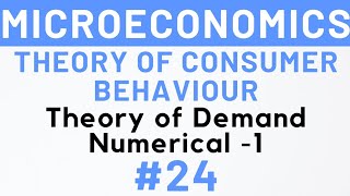 24 Numerical Questions on Theory of Demand MEC101 IGNOU  Kanishka Luthra [upl. by Delmar568]