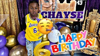 CHAYSE GOLDEN BIRTHDAY PARTYBASKETBALL GAME🏀🎂🎉 “IT WAS LIT”🤯 [upl. by Fante]