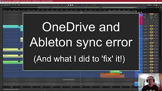 OneDrive and Ableton Sync Problem [upl. by Yaned]