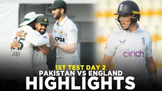 Full Highlights  Pakistan vs England  1st Test Day 2 2024  PCB  M3G1K [upl. by Judie395]