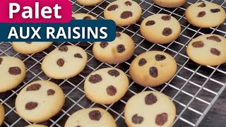 Palets aux raisins  Délicieux biscuits dorés [upl. by Maltzman]