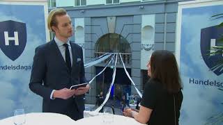 Interview with Tina Zetterlund Partner and Head of Tax at KPMG – Handelsdagarna 2018 [upl. by Alrich]