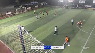 Strikers FC vs Red Dragons FC  Total Football B Dvision League season 5 Powered by PEPSI [upl. by Kuster]