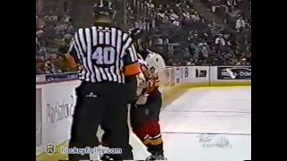 Stephane Matteau vs Shaun Van Allen Feb 20 2003 [upl. by Rothenberg202]