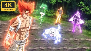 Garou Hunts Down Elite S Rank Heroes To Obtain Monster Power【4K 60FPS】One Punch Man [upl. by Seafowl]