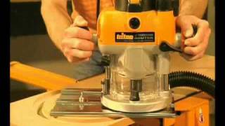 Triton TRA001 12quot 2400W Plunge Router [upl. by Yadsendew824]