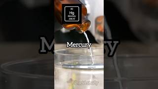 Mercury is Liquid In Room Temperature mercury metal periodictable sciencelover science upsc [upl. by Kentigera]