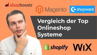 Onlineshop Software 10 besten Systeme für ECommerce Händler in 2024 [upl. by Philander]