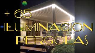 🏡🌟  65 PERgolAS CON luCES ILUMINacION peRgolas iluminadas con focos y luces LED  DECORA PERGOLAS [upl. by Nanette991]