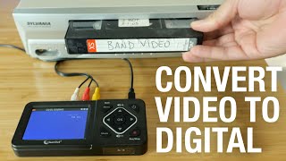 How to Convert VHS to Digital with Clear Click Video 2 Digital Converter 20 [upl. by Sergias]