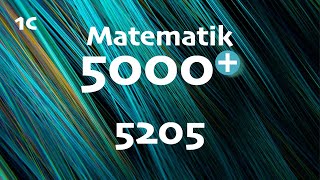 Matematik 5000 1c 5205 matte 1c [upl. by Atirec744]