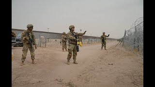 Texas National Guard Preparing For Potential Rush Of Migrants At The Southern Border [upl. by Onitnatsnoc]