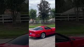 L98 C4 Corvette acceleration Magnaflow exhaust 4 Speed 1985 [upl. by Sprung]