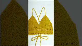 Crochet Bralette crop top shorts [upl. by Aicnarf864]